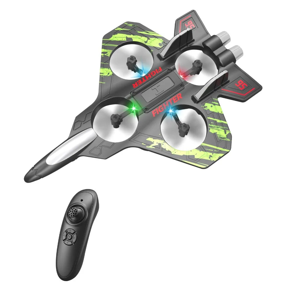EPP Foam Remote Control Foam Fighter Gravity Sensing Rechargeable Glider Flying Helicopter Toy Durable 2.4G Stunt
