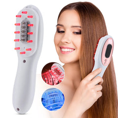 Electric Vibration Massage Comb Head Massager Scalp Massage Hair Brush Liquid Oil Applicator Nourishing Scalp Brush Hair Care