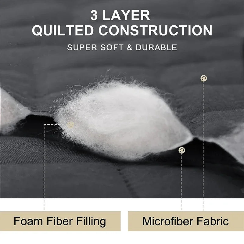 1 Seater Recliner Sofa Slipcover Pets Dog Kids Mat Solid Color Non-slip Recliner Couch Cover Four Seasons Sofa Armchair Mats