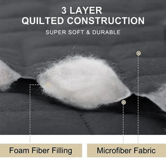 1 Seater Recliner Sofa Slipcover Pets Dog Kids Mat Solid Color Non-slip Recliner Couch Cover Four Seasons Sofa Armchair Mats